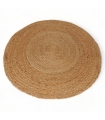 Tapis Rond en Jute Naturel, D80cm - 69002 Atout Ciel