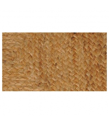 Tapis rectangulaire en Jute tressé Naturel, 60x90cm - Atout Ciel 69004