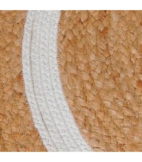 Tapis Rond en Jute tressé, Beige, D80cm - Atout Ciel 69008 Tapis Rond en Jute tressé, Beige, D80cm - Atout Ciel 69008
