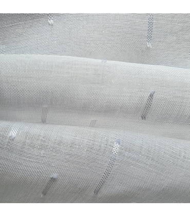 Rideau voilage blanc, œillets, 240x285cm - prêt à poser, Atout Ciel