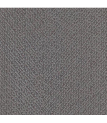 Rideau occultant thermique à œillets, velours frappé gris, doublure polaire 140x240cm - prêt à poser, Atout Ciel