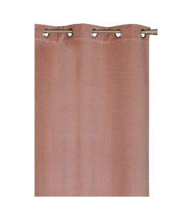 Rideau thermique isolant à œillets, 140x240cm velours frappé vieux rose - prêt à accrocher, Atout Ciel Rideau thermique isolant à œillets, 140x240cm velours frappé vieux rose - prêt à accrocher, Atout Ciel