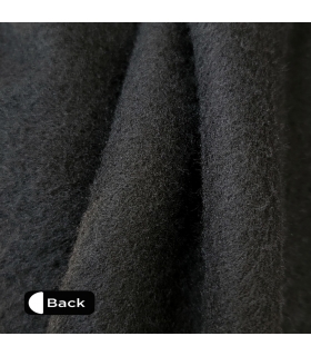 Rideau thermique à œillets, velours frappé taupe, 140x240cm doublure polaire - facile à installer, Atout Ciel Rideau thermique à œillets, velours frappé taupe, 140x240cm doublure polaire - facile à installer, Atout Ciel