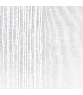 Voilage blanc à fines rayures avec passe-tringle, paire de 2X 45x160cm - prêts à poser, Atout Ciel Voilage blanc à fines rayures avec passe-tringle, paire de 2X 45x160cm - prêts à poser, Atout Ciel