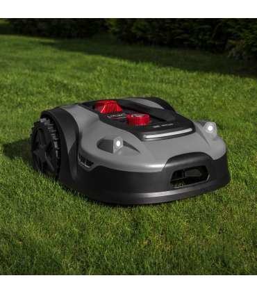 Robot tondeuse électrique autonome - batterie 20V / 5 Ah - Autonomie de 180 mins, jusqu'à 1600 m2 de pelouse, Application