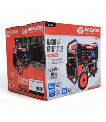 Groupe électrogène à essence 7500W, 230V démarrage électrique - DAEWOO GDS8950E