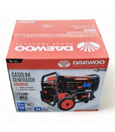 Groupe électrogène à essence 7500W, 230V démarrage électrique - DAEWOO GDS8950E