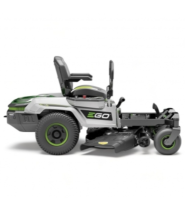 Tracteur Tondeuse électrique Rotation zéro, largeur de tonte 107 cm, 4 batteries 56V 10Ah - EGO ZT4201E