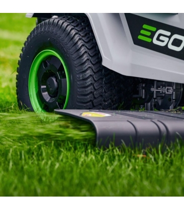 Tracteur Tondeuse électrique Rotation zéro, largeur de tonte 107 cm, 4 batteries 56V 10Ah - EGO ZT4201E