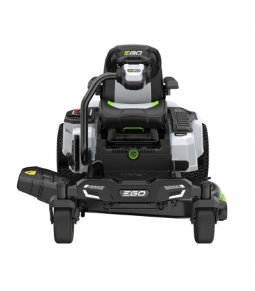 PACK Tondeuse Autoportée à Virage Zéro ZT4201ES, avec volant, 5 batteries de 10Ah et chargeur mural