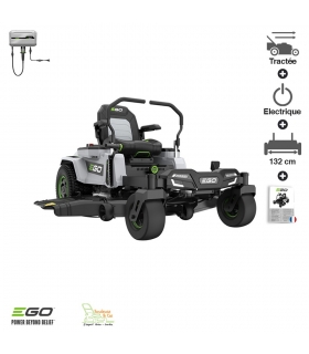 Tondeuse à gazon autoportée à batterie largeur de coupe 132 cm Zero Turn ZT5201E-L EgoPower