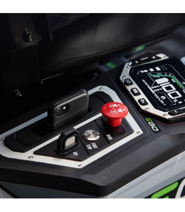 Pack tondeuse autoportée Zero Turn coupe 107 cm 6 batteries 10Ah et chargeur 1600W inclus EGO ZT4201E