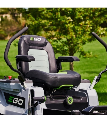 Tondeuse autoportée sur batterie Zero Turn Ego coupe 107 cm ZT4201E avec chargeur mural