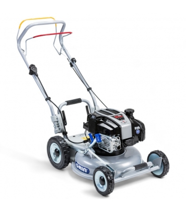 Tondeuse thermique Briggs  Stratton 163 cm3, démarrage électrique - Mulching avancé, 1200m2, 1 Vitesse AV - GRIN HM46A-IS