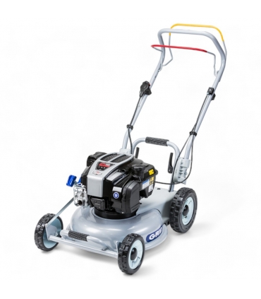Tondeuse thermique Briggs  Stratton 163 cm3, démarrage électrique - Mulching avancé, 1200m2, 1 Vitesse AV - GRIN HM46A-IS