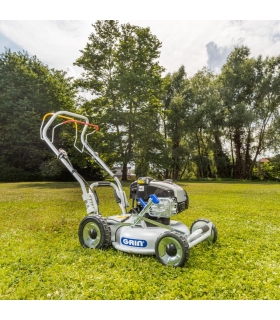 Tondeuse thermique Briggs  Stratton 163 cm3, démarrage électrique - Mulching avancé, 1200m2, 1 Vitesse AV - GRIN HM46A-IS Tondeuse thermique Briggs  Stratton 163 cm3, démarrage électrique - Mulching avancé, 1200m2, 1 Vitesse AV - GRIN HM46A-IS