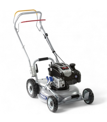 Tondeuse thermique tractée, moteur 163cm3 Briggs  Stratton, Mulching avancé, 1200m2 - GRIN HM46A