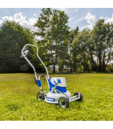 Tondeuse mulching électrique, 1600W, Largeur de coupe 37 cm - GRIN EM37