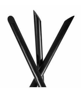 Barbecue 2 Grilles de Cuisson suspendu «TIPI» sur Trépied 210 cm – en acier 70 cm et 40 cm