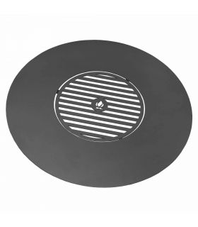 Plaque pour braséro 82 cm avec une grille 40 cm