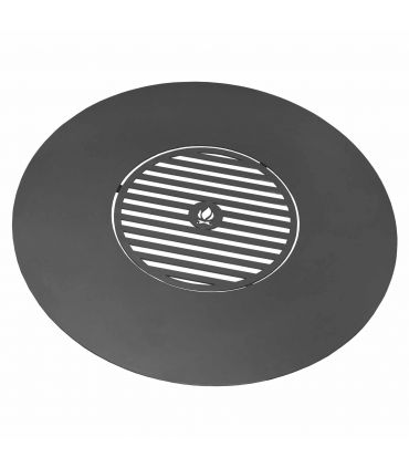 Plaque pour braséro 102 cm avec une grille 50 cm