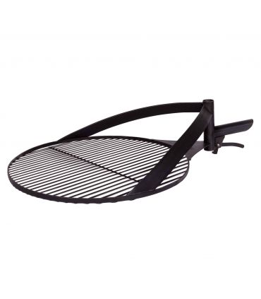 Grille acier naturel 60cm avec poignée pour le foyer «BANDITO» et «MONTANA X»