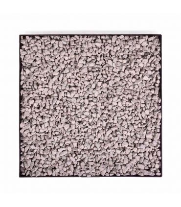 Base carrée à mettre roches décoratives pour braséro 80x80 cm