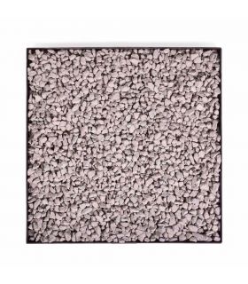 Base carrée à mettre roches décoratives pour braséro 60x60 cm