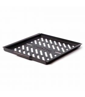 Le grille en acier naturel pour le poêle "VENTO".