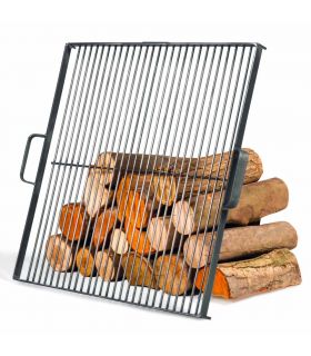 Grille de cuisson en acier 44x44 cm pour braséro 60 cm
