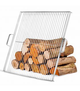 Grille de cuisson en acier inox 44x44 cm pour braséro 60 cm Grille de cuisson en acier inox 44x44 cm pour braséro 60 cm