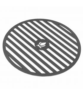 Plaque pour braséro 102 cm avec une grille 50 cm et 4 poignées Plaque pour braséro 102 cm avec une grille 50 cm et 4 poignées