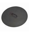Couvercle pour foyer extérieur, 101,5cm de diamètre, acier naturel, CookKing, 111306