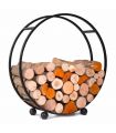 Porte bûches DAISY pour cheminée, 100cm, CookKing, 333248