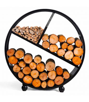 Porte-bûches «DIEGO» 80cm