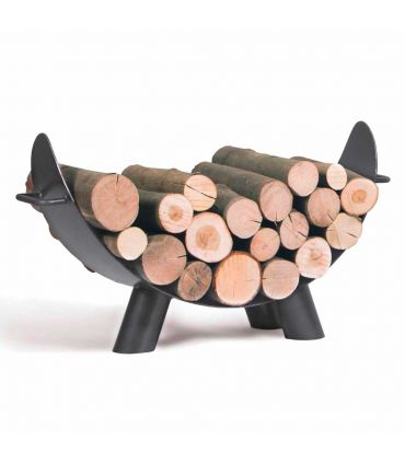 Porte-bûches pour braséro «MILA»