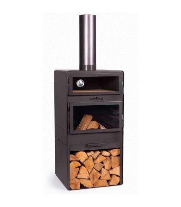 Cheminée d'extérieur «VENTO» avec le four