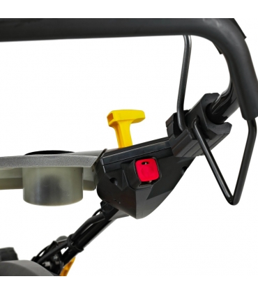 Tondeuse thermique mulching 51 cm 5cv, Démarrage électrique, Roues avant directionnelles - TEXAS ZT5110TR-WE