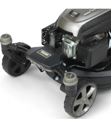 Tondeuse thermique mulching 51 cm 5cv, Démarrage électrique, Roues avant directionnelles - TEXAS ZT5110TR-WE