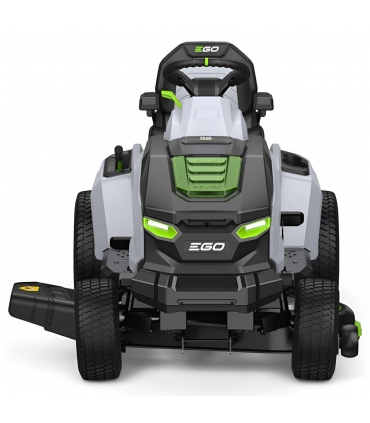 PACK Tracteur électrique à batterie à éjection latérale et mulching, 5 batteries 10Ah et chargeur rapide - EGO TR4201E