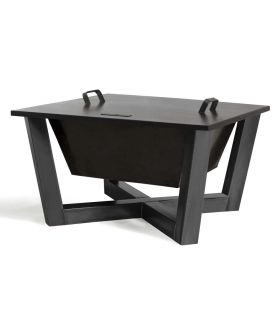 Braséro de jardin «BRASIL» 70 x 70 cm