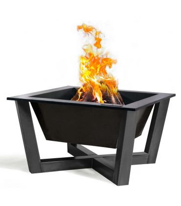 Braséro de jardin «BRASIL» 70 x 70 cm