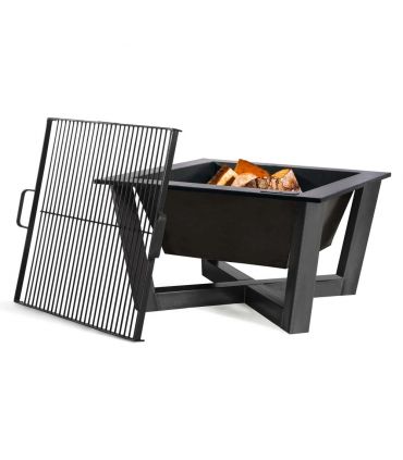 Braséro de jardin «BRASIL» 70 x 70 cm