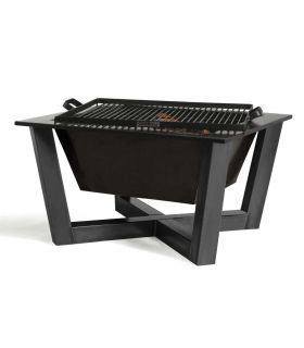 Braséro de jardin «BRASIL» 70 x 70 cm