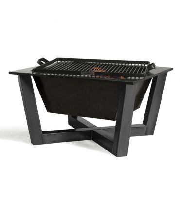 Braséro de jardin «BRASIL» 70 x 70 cm