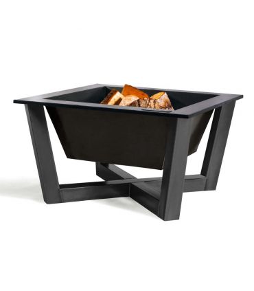 Braséro de jardin «BRASIL» 70 x 70 cm
