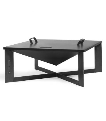 Braséro de jardin «CUBA» 70 x 70 cm