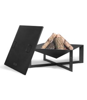 Braséro de jardin «CUBA» 70 x 70 cm