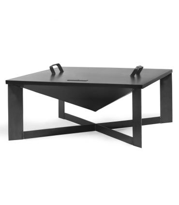 Braséro de jardin «CUBA» 70 x 70 cm