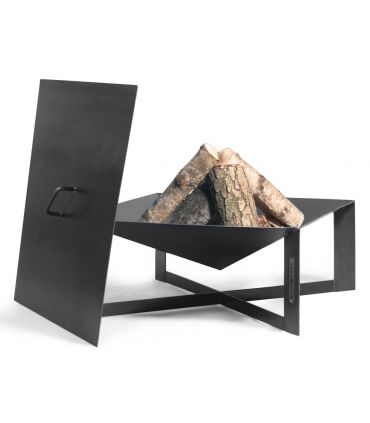 Braséro de jardin «CUBA» 70 x 70 cm